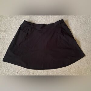 32 degrees cool black athletic skort with pockets size xl